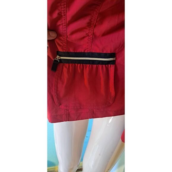 Red Zenergy by Chicos Full Zip Jacket Size Small - Picture 3 of 9